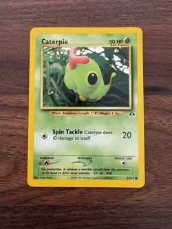 Pokemon - Caterpie 53/75 Neo Discovery NM - Image 1