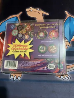 VINTAGE 1999 HASBRO POKEMON BATTLING COIN GAME NEW SEALED - Image 2