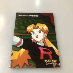 2000 Topps Pokemon TV #HV5 Cassidy Rainbow Foil - Image 1