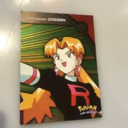 2000 Topps Pokemon TV #HV5 Cassidy Rainbow Foil - Image 2