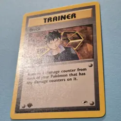 Brock - 1st Edition - 98/132 Gym Heroes - Pokemon TCG - 2000 LP - Image 2