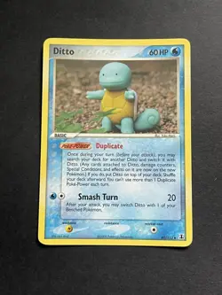 🌊Ditto Squirtle🌊 40/113 Pokemon TCG Delta Species Uncommon - Image 1