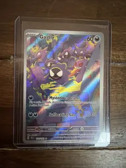 Gastly 177/162 SV05: Temporal Forces Illustration Rare Holo Pokemon - Image 1