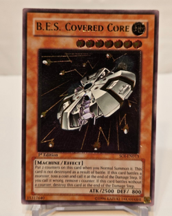 Ultimate Rare B.E.S. Covered Core SOI-EN013 1st Edition Yugioh 939 - Image 1