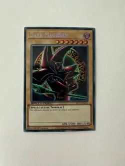 Yugioh - Dark Magician (Arcana Art) - Secret Rare - 1st - SBC1-ENG01 - NM - Image 1