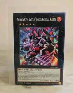 Yu-Gi-Oh! TCG: Number C79: Battlin’ Boxer General Kaiser LD10-EN035 - Super Rare - Image 1