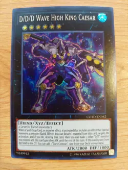 D/D/D Wave High King Caesar - COTD-EN042 - Near Mint NM - Unlimited - Image 1