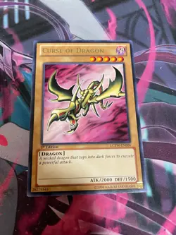 YUGIOH - CURSE OF DRAGON - RARE - 1ST ED - LCYW - NM - Image 1