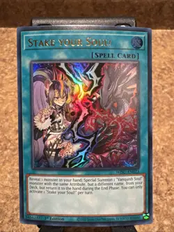 Yu-Gi-Oh TCG Stake Your Soul! WISU-EN023 1st Edition - Image 1