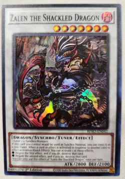 Yu-Gi-Oh [x1] Zalen the Shackled Dragon [x1] BPRO-EN042 M/NM - Image 1