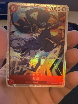 One Piece Card Game Sabo OP05-007 SR – Japanese Holo NM - Image 1