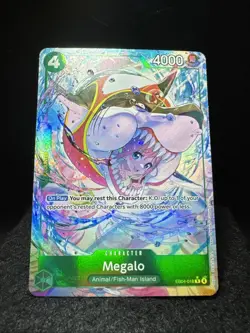 Megalo EB04-018 R ALT ART - The Azure Sea's Seven ENGLISH OP14 One Piece - Image 2