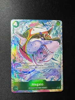 Megalo EB04-018 R ALT ART - The Azure Sea's Seven ENGLISH OP14 One Piece - Image 3