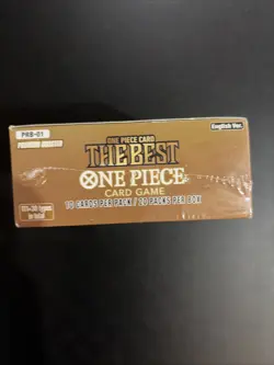 One Piece TCG: The Best Premium Booster Box PRB-01 English Factory Sealed New - Image 2
