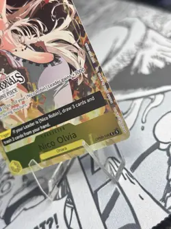One Piece CCG Nico Olivia Offline Regionals 25-26 Op09-016 NM English - Image 4