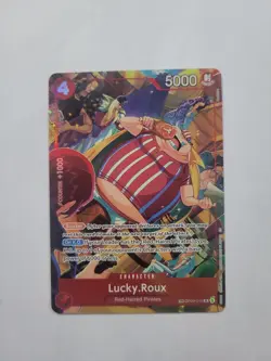 Lucky.Roux (TR) OP09-015 A Fist of Divine Speed One Piece TCG - Image 1