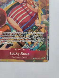 Lucky.Roux (TR) OP09-015 A Fist of Divine Speed One Piece TCG - Image 4
