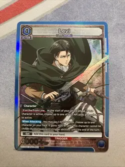 Union Arena TCG Levi UE10BT/AOT-1-010 SR NM - Image 1