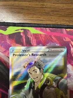 Professor's Research Pokemon Go Full Art Ultra Rare Card 078/078 NM Condition - Image 3