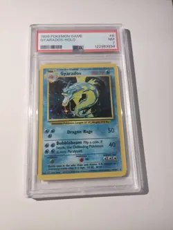 Pokemon TCG Gyarados Holo Rare Card Base Set - Image 1