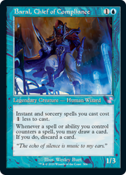 Baral, Chief of Compliance Time Spiral Remastered NM Blue Special CARD ABUGames - Image 1