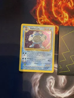Poliwrath 13/102 Holo Rare Base Set Pokemon Card 1999 WOTC 091💎Near Mint NM💎 - Image 1