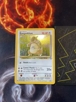 🔥🔥🔥Pokemon Card Kangaskhan Jungle 5/64 Holo Rare 106 💎Near Mint NM💎 - Image 2