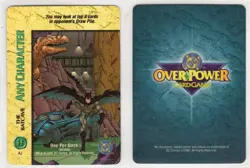 Promo CCG- Overpower (1996 DC Overpower) CCG Card Game Any Character The Batcave - Image 1