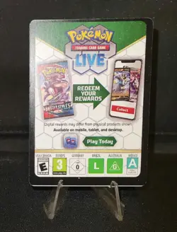 Pokemon TCG MISCUT Error Code Card - Image 1