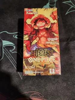 PRB-01 "The Best" One Piece Card Game Japanese Booster Box Sealed - Image 1