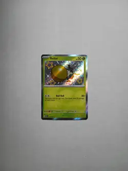 Pokemon TCG Rellor Scarlet & Violet Paldean Fates Holo Shiny Rare Card 108/091 - Image 1