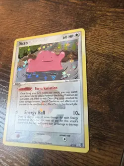 Pokemon TCG Ditto EX FireRed & LeafGreen Reverse Holo Holo Rare Card 4/112 - Image 2