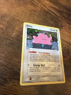 Pokemon TCG Ditto EX FireRed & LeafGreen Reverse Holo Holo Rare Card 4/112 - Image 3