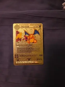 Charizard 4/102 Base Set Pokemon Holo Rare Card Near Mint - Image 1