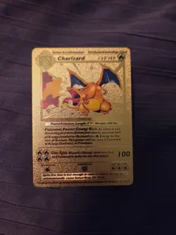 Charizard 4/102 Base Set Pokemon Holo Rare Card Near Mint - Image 3
