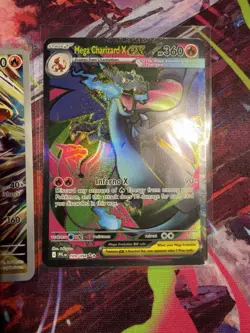 Pokemon 4 Card Lot ,Charizard, Dawn, Typhlosion & Punk Helmet. Phantasmal Flames - Image 4