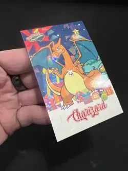 Pokemon Merry Christmas Card Database - Christmas Charizard - Image 3