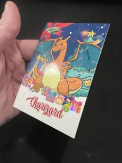 Pokemon Merry Christmas Card Database - Christmas Charizard - Image 4