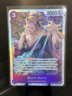 Black Maria (OP08-074) Super Rare (SR) foil One Piece Card Game - Image 1