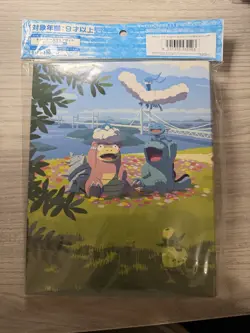Slowpoke Pokemon Center Japan 4-Pocket Collection File Card Game Kagawa Sealed - Image 2