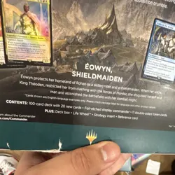 Magic: The Gathering Lord of the Rings Riders of Rohan Commander Deck 100 Cards - Image 4