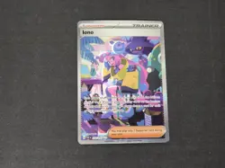Pokemon Paldean Fates Iono Trainer Card 237/091 Raw Single Card Sir - Image 1