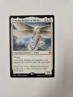 Linvala, Keeper of Silence Jumpstart Magic the Gathering Card. NM. 119 - Image 1