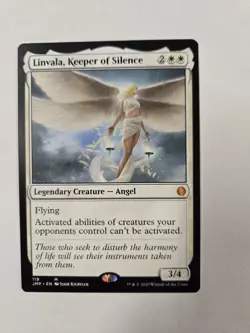 Linvala, Keeper of Silence Jumpstart Magic the Gathering Card. NM. 119 - Image 2