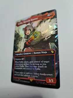 MTG: Yuffie, Materia Hunter (Borderless) (Chocobo Track Foil)(LP): Final Fantasy - Image 5