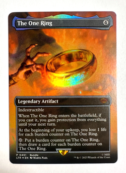 The One Ring FOIL The Lord of the Rings - NM MTG Magic the Gathering Pack Fresh - Image 1