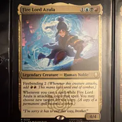 Fire Lord Azula Avatar: The Last Airbender Regular - MTG - NM - Image 1
