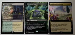 MtG Lorwyn Eclipsed 2 Shock Lands Overgrown Tomb - Temple Garden - Plus One More - Image 1