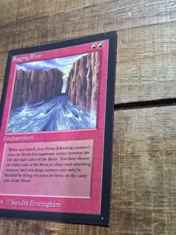 1993 RAGING RIVER Magic the Gathering Collector's Edition CE MTG Sharp Corners - Image 3