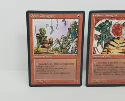 Magic The Gathering: Fallen Empires: Goblin Chirurgeon (C), Artist Variation Set - Image 3